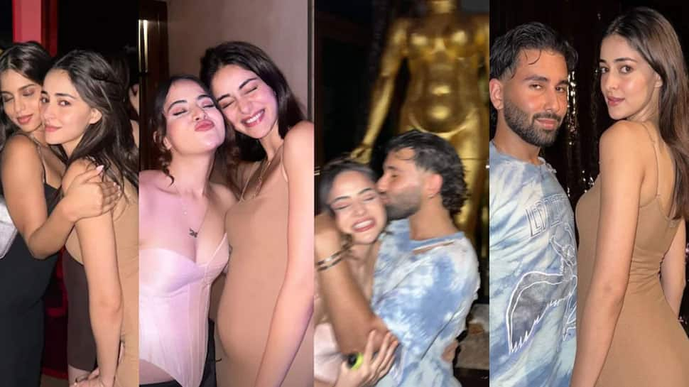 Uorfi Javed Chills With Ananya Panday, Orry Chips In For Sexy Photo-Op With Bollywood Beauties - Unseen Pics