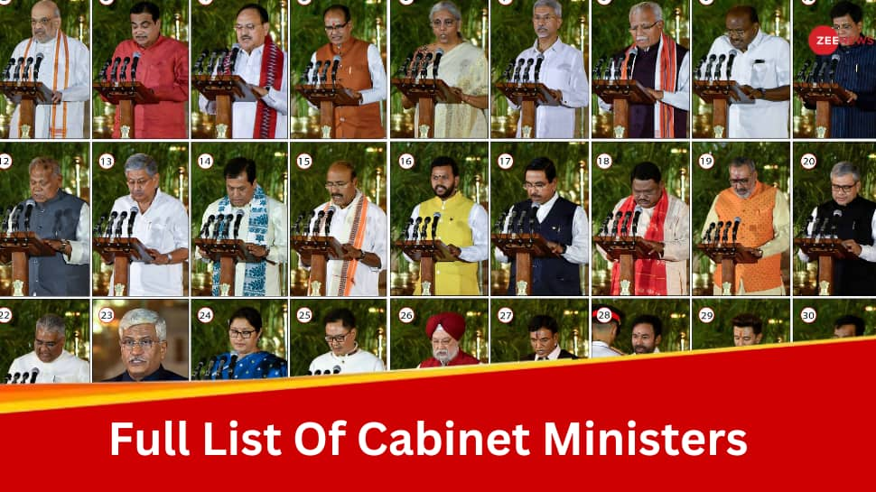 Modi 3.0: Cabinet Portfolio Announced; Who Got What - Check Full List 