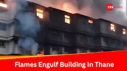 Maharashtra: Massive Fire Breaks Out At Diaper Factory In Bhiwandi -Watch 