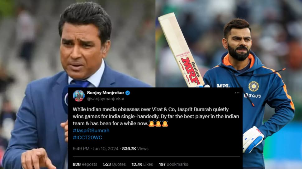 Sanjay Manjrekar Takes A Dig At Virat Kohli, Showers Praise On Jasprit Bumrah