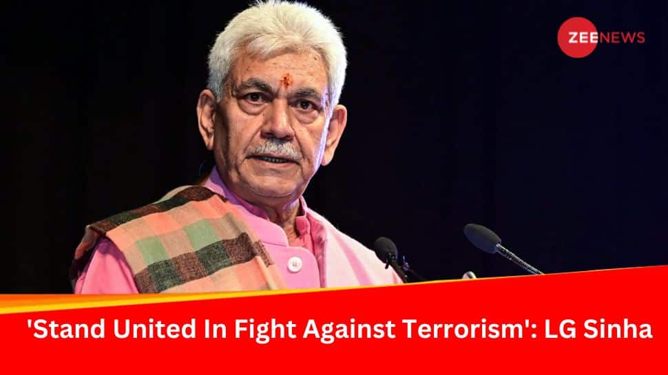 Stand United In Fight Against Terrorism: LG Sinha After Multiple Terror Attacks In J&K