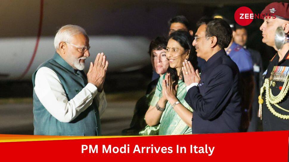 G7 Summit: PM Modi Arrives In Italy; Action-Packed Schedule Includes Key Bilateral Meetings 