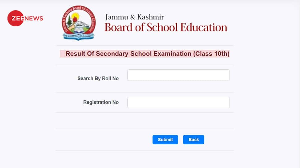 JKBOSE Class 10th Result 2024 Declared At jkbose.nic.in- Check Direct Link, Steps To Download Here