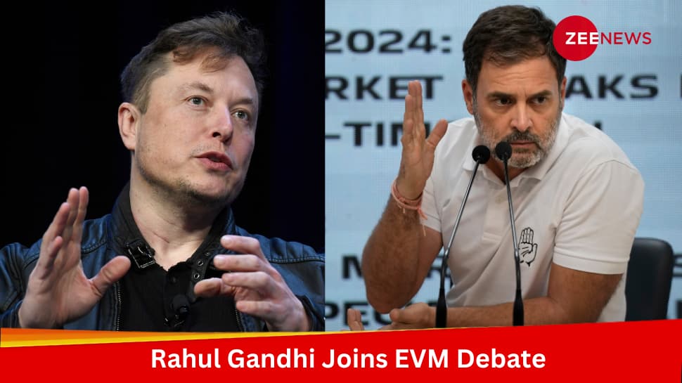 Rahul Gandhi Labels EVMs &#039;Black Box&#039; Amid Elon Musk&#039;s &#039;Eliminate&#039; Remark