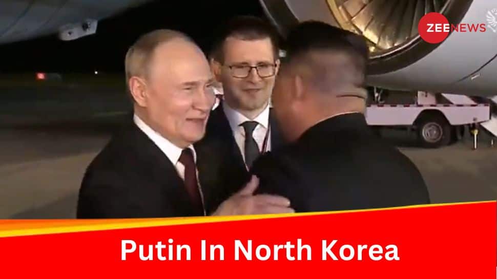 Russian President Vladimir Putin Arrives In North Korea For His First Visit In 24 Years
