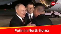 Russian President Putin Arrives In North Korea For His First Visit In 24 Years