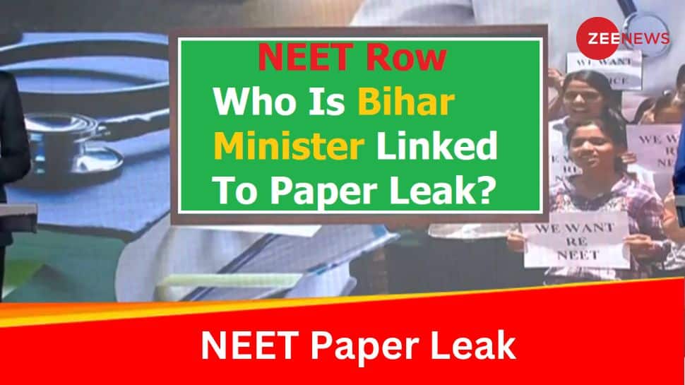 NEET Exam Row: Paper Leak Accused&#039;s Link With Bihar Minister Surfaces During Investigation