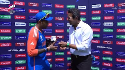 Suryakumar Yadav Equals Most Player of the Match Awards in T20Is