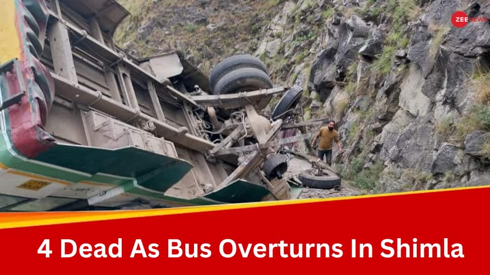 At Least 4 Killed, 3 Injured As Bus Meets Accident In Shimla, Himachal