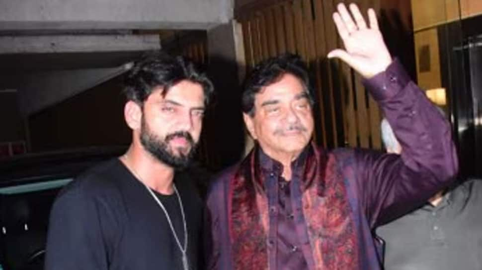 Ahead Of Wedding, Groom-To-Be Zaheer Iqbal Meets Sonakshi Sinha&#039;s Dad Shatrughan Sinha - Viral Video 