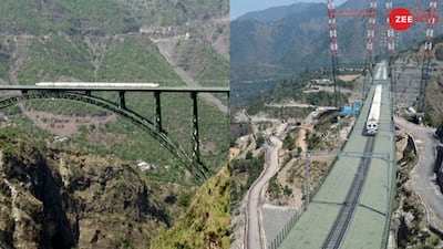 In Pics: Railways' Successful Trial Run On World's Highest Bridge In Kashmir