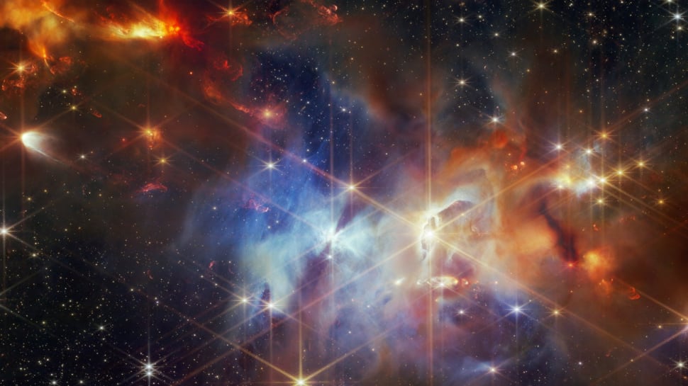 &quot;NASA&#039;s James Webb Telescope Unveils Stunning Jets of Gas from Newborn Stars