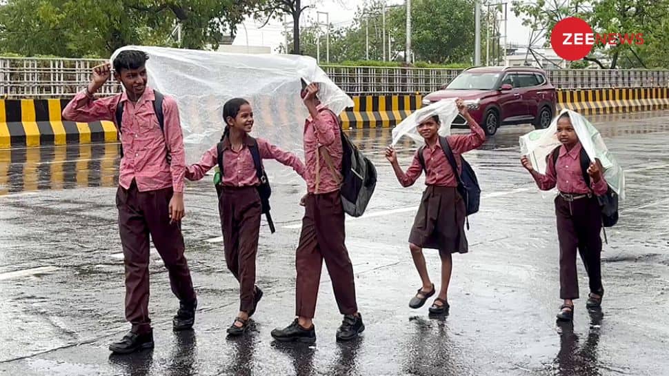 Weather Update: Cyclonic Circulation Brings Rains In Gujarat, IMD Issues &#039;Orange&#039; Alert For Delhi