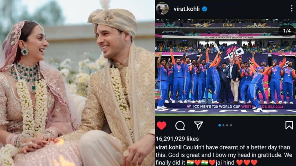 Virat Kohli&#039;s Instagram Post After T20 World Cup Win Becomes Most-Liked Pic In India, Beats Sidharth Malhotra And Kiara Advani