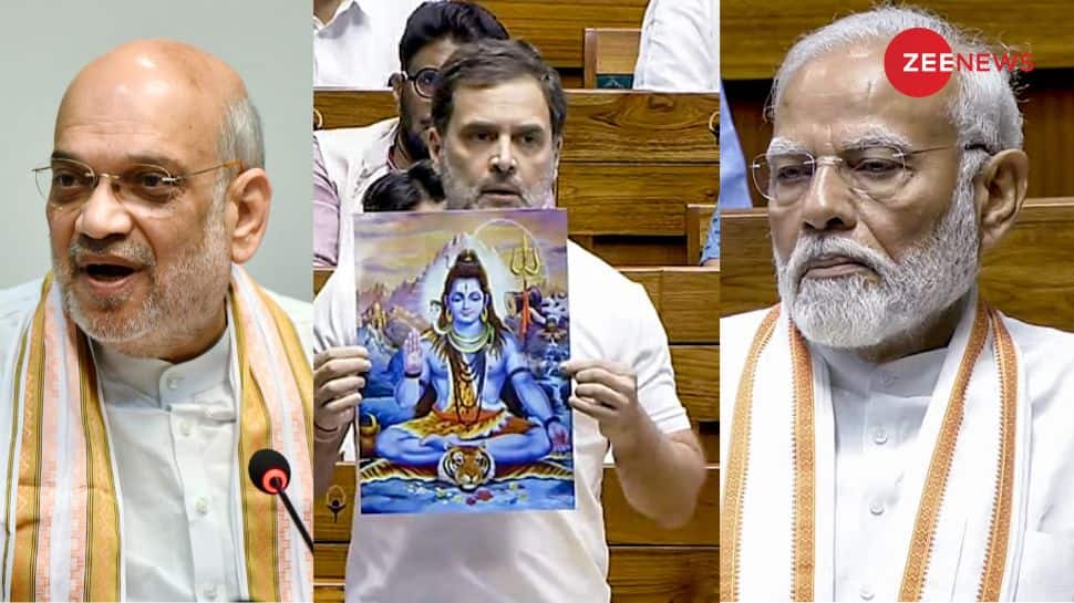 Watch: Opposition, BJP Spar Over Rahul Gandhi&#039;s &#039;Violent Hindu&#039; Remark; Shah Seeks Apology