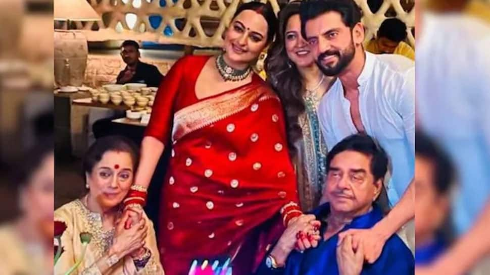 Shatrughan Sinha Calls Sonakshi Sinha-Zaheer Iqbal &#039;Made For Each Other&#039; After Brother Luv Sinha Confirms He Skipped The Wedding 