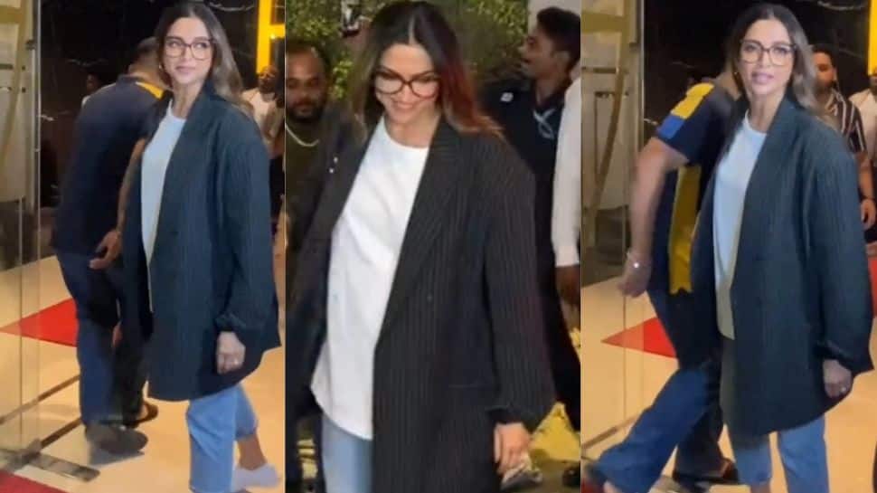 Deepika Padukone Is &#039;Blessed NOT To Gain Any Weight&#039; In Her Pregnancy, Says Netizens As She Steps Out To Watch Kalki 2898 AD With Ranveer Singh 
