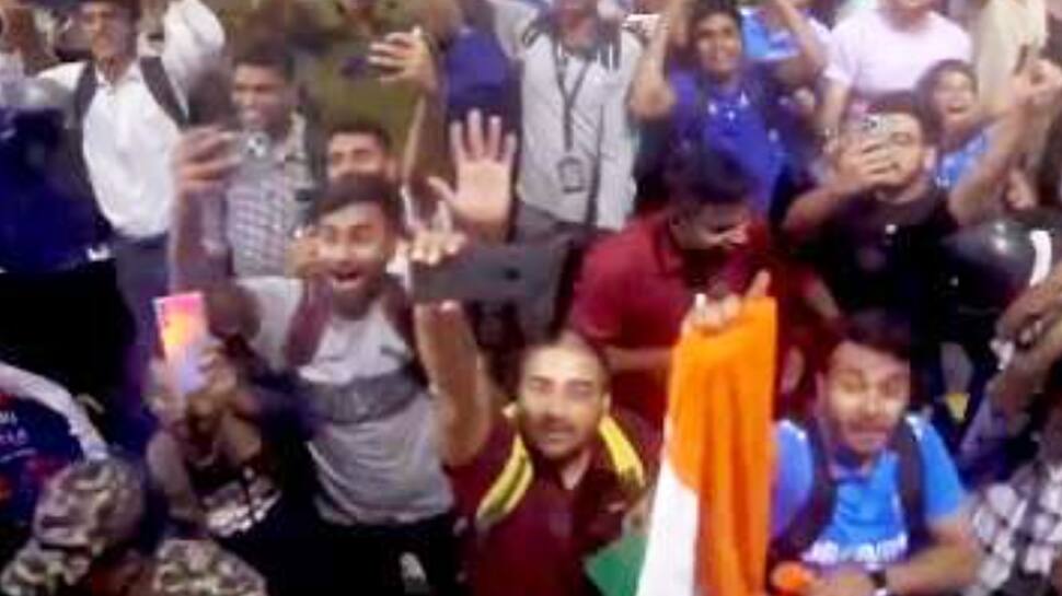 Even Rain Can't Stop Indian Fans