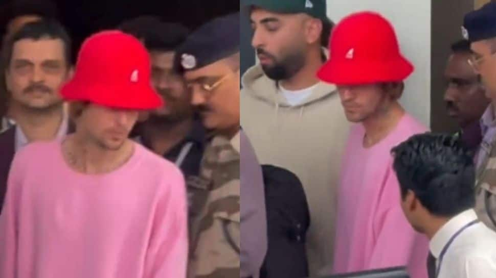 Anant Ambani-Radhika Merchant Wedding: Pop Sensation Justin Bieber Arrives In Mumbai 