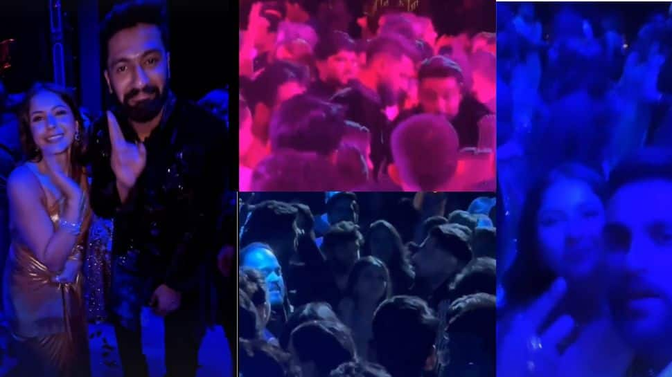 Viral Video: Vicky Kaushal, Shehnaaz Gill Set The Internet On Fire At Ambani Sangeet - WATCH