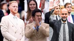 Tendulkar To Guardiola, Stars Of Different Sports Grace Wimbledon Court - PICS