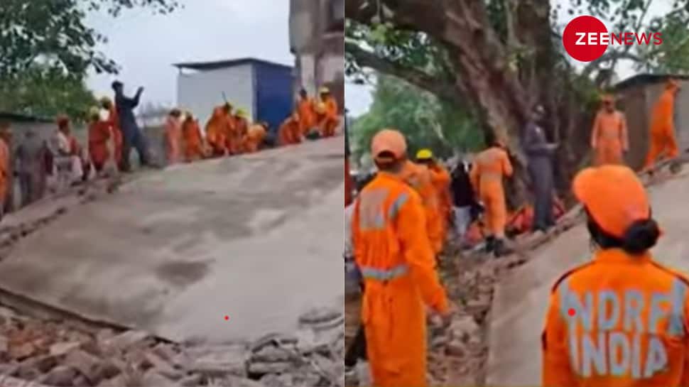 At least 12 People Trapped As Multi-Storey Building Collapses In Jharkhand’s Deoghar At least 12 People Trapped As Multi-Storey Building Collapses In Jharkhand’s Deoghar