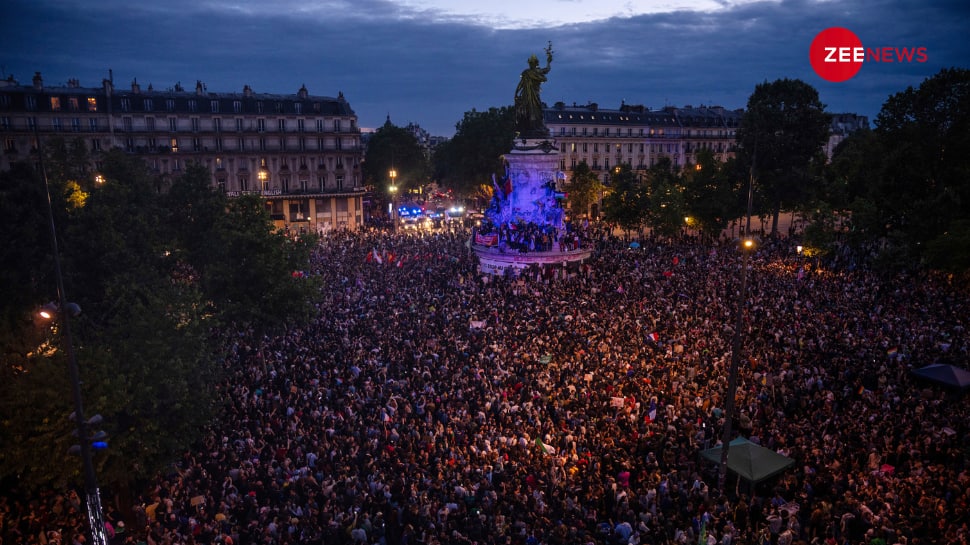 Crowd In Parisian Streets