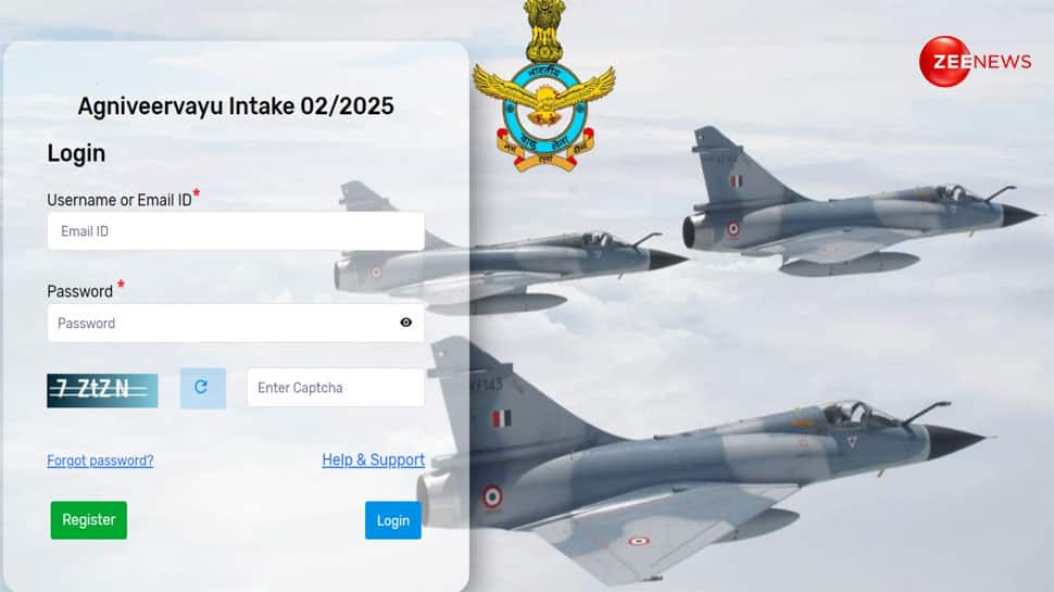 IAF Agniveer Vayu Recruitment 2024 Begins At agnipathvayu.cdac.in- Check Steps To Apply Here
