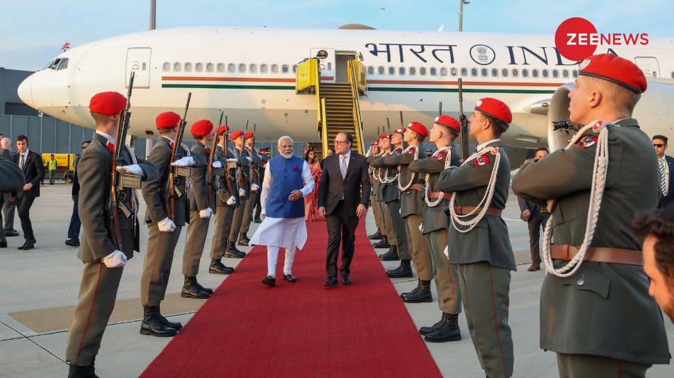 Austrian Foreign Minister Welcomes Prime Minister Modi In Vienna