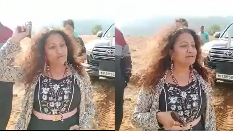 Viral Video Of Trainee IAS Officer Puja Khedkar&#039;s Mother Brandishing Gun At Farmer In Pune Sparks Outrage 