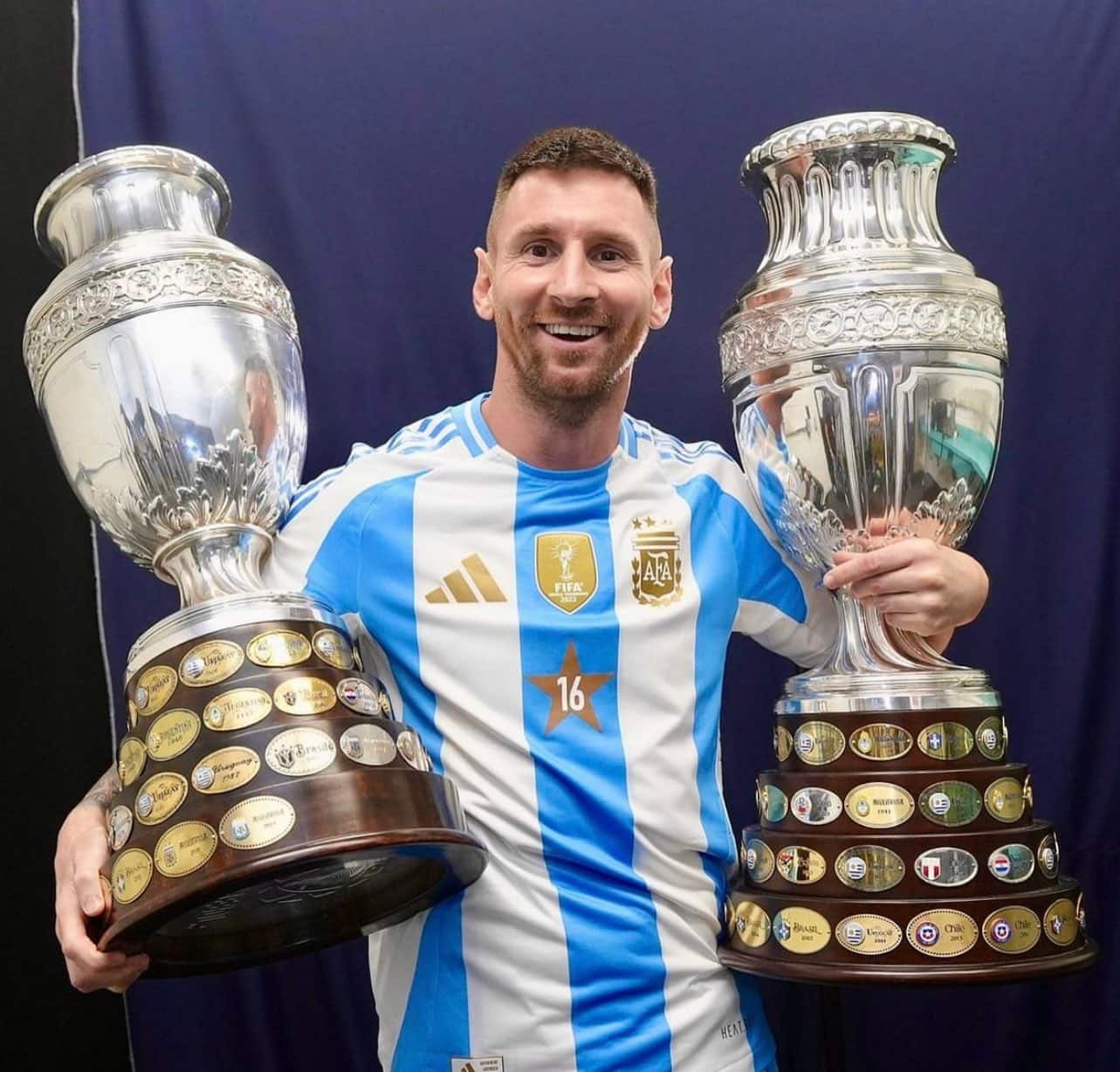 Copa America: 2 (Argentina)