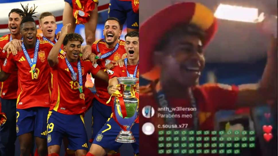 Lamine Yamal's Instagram Live Blunder Shows His Spain Teammates Naked After Euro 2024 Title Win