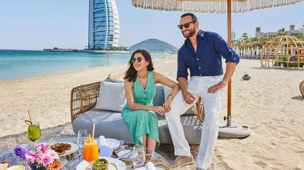 EXCLUSIVE: Saif Ali Khan And Daughter Sara Ali Khan&#039;s FIRST PICS From Ad Commercial Takes You On A Dubai Trip!