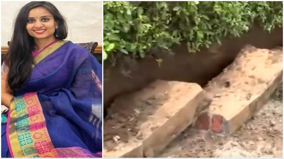 Trouble Mounts For Pooja Khedkar, Encroachment Removed from Her Bungalow&#039;s Sidewalk 