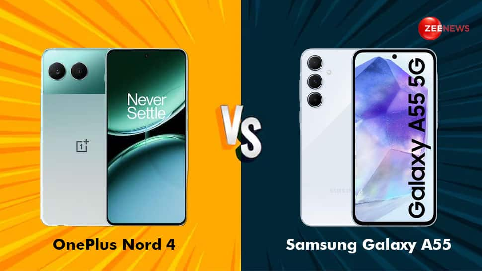 Tech Showdown: OnePlus Nord 4 Vs Samsung Galaxy A55; Which Phone Offers Best AI Features Under Rs 45,000?