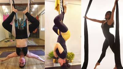 Bollywood Actresses Who Swear By Aerial Yoga