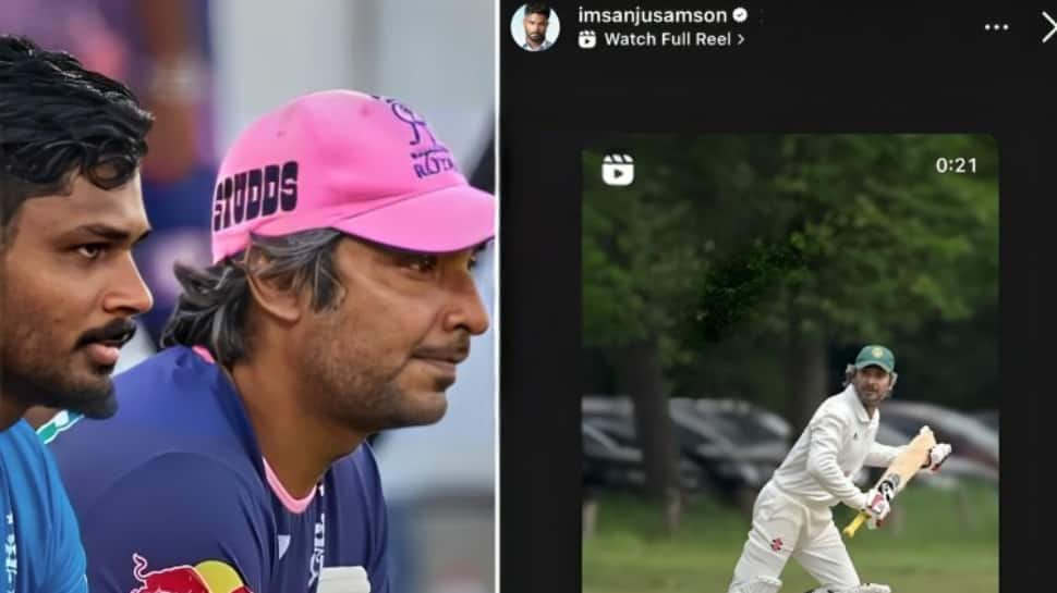 &#039;It&#039;s A Dream...&#039;: Sanju Samson Reacts To Kumar Sangakkara Using His Bat, Video Goes Viral