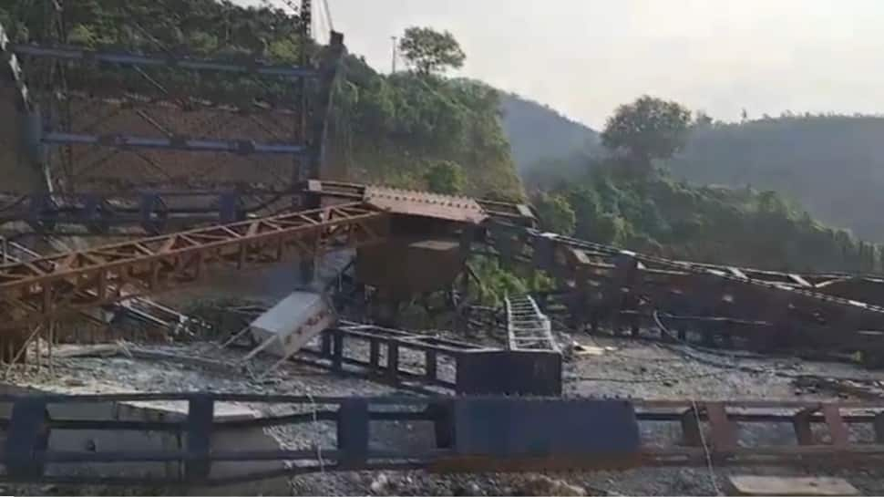 Uttarakhand&#039;s Under Construction &#039;Signature Bridge&#039; Collapses Again Within A Year