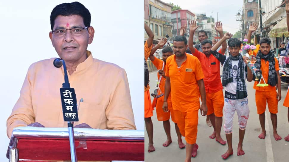 BJP Minister Confirms Chhattisgarh May Adopt UP&#039;s Kanwar Yatra Name Plate Order