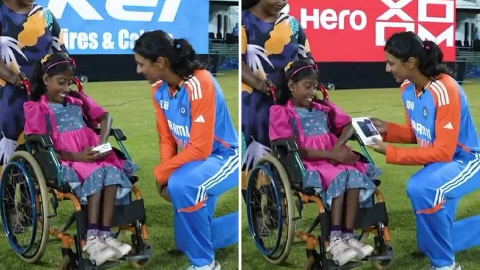 Asia Cup 2024: Smriti Mandhana Gifts Wheelchair-Bound Fan Phone After India Match In Dambulla 