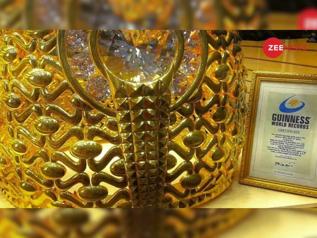 In Pics: Largest Gold Ring In The World, Weighing Approximately 64 KG