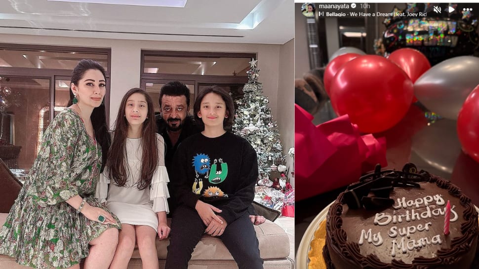 Sanjay Dutt Pens Romantic Birthday Note For Wifey Maanayata, Shares Glimpses Of Celebration