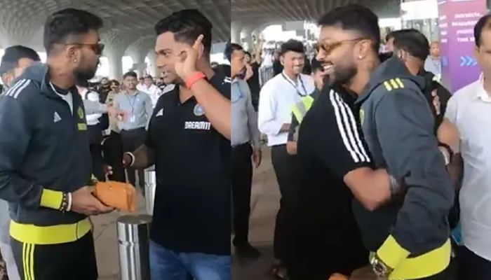 Hardik Pandya's Heartwarming Gesture At Airport; Hugs Fan Before Leaving For Sri Lanka, Video Goes Viral - Watch Hardik Pandya's Heartwarming Gesture At Airport; Hugs Fan Before Leaving For Sri Lanka, Video Goes Viral - Watch