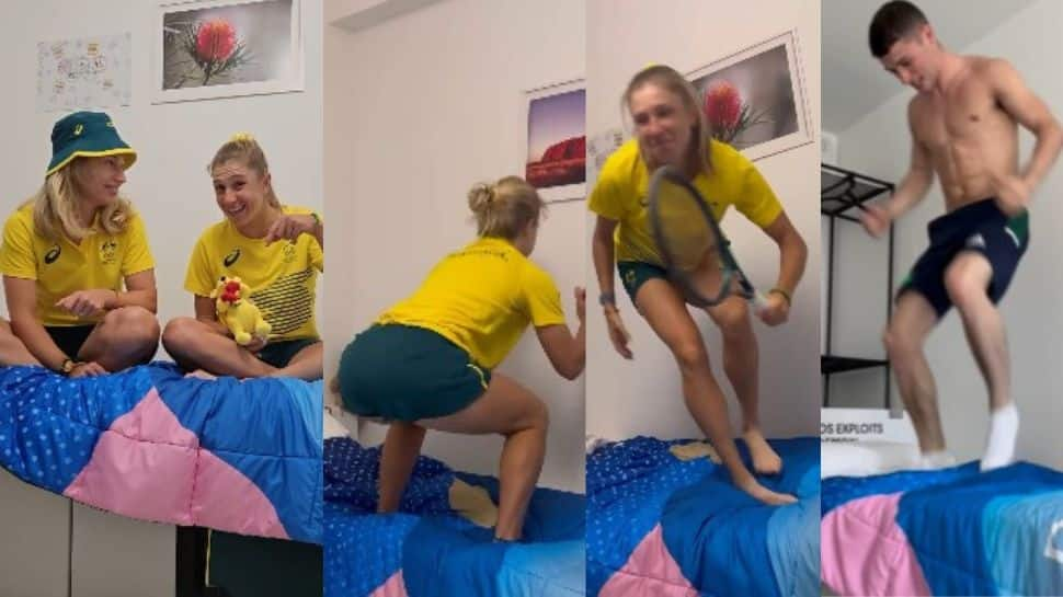 Anti-Sex Beds Return At Paris Olympics 2024: Athletes Test And Share Reactions- WATCH