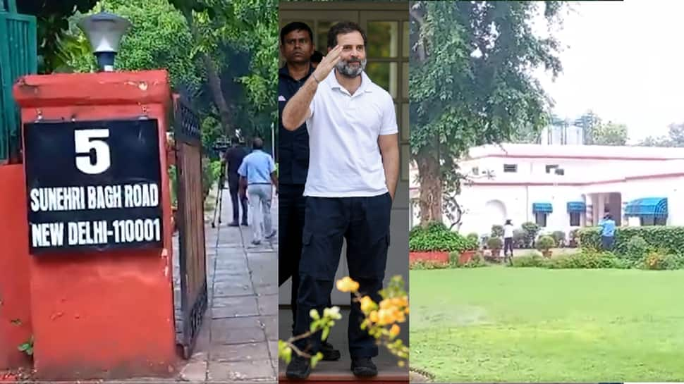 Watch: LoP Rahul Gandhi Will get New Handle: Bungalow No 5, Sunehri Bagh Highway