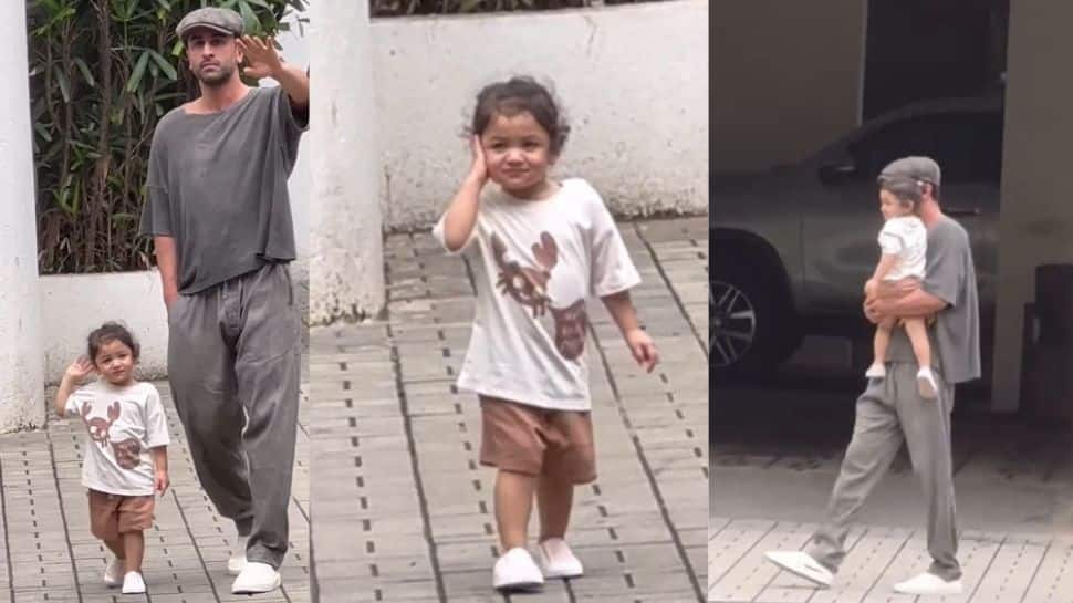 Ranbir Kapoor's Daughter Raha Melts Hearts With Her Smile In New Viral Video- WATCH