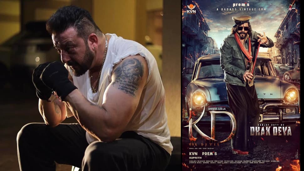 Sanjay Dutt&#039;s Birthday Treat: First Look As Fierce Dhak Deva In &#039;KD - The Devil&#039; Out Now