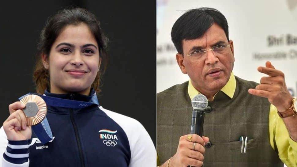 Sports Minister Praises Manu Bhaker’s Bronze Medal Success, Discloses Huge Amount Invested In Training