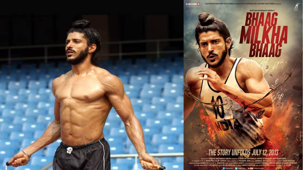 Farhan Akhtar in Bhaag Milkha Bhaag