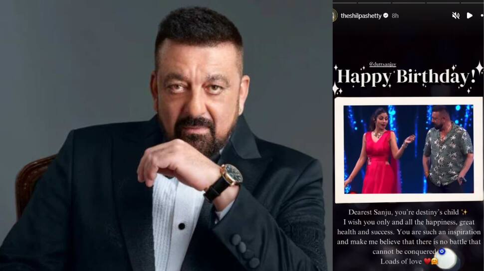 Shilpa Shetty Celebrates Sanjay Dutt&#039;s Birthday With Love And Admiration